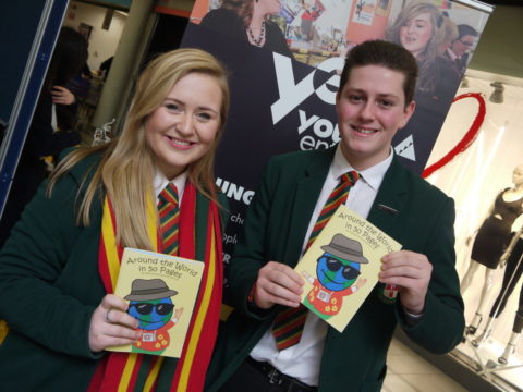 Jake calls for local charity support in Lisburn