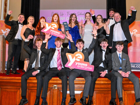 Friends’ School Lisburn’s ‘Bottle Up’ Take Top Spot as the Young Enterprise Company of the Year